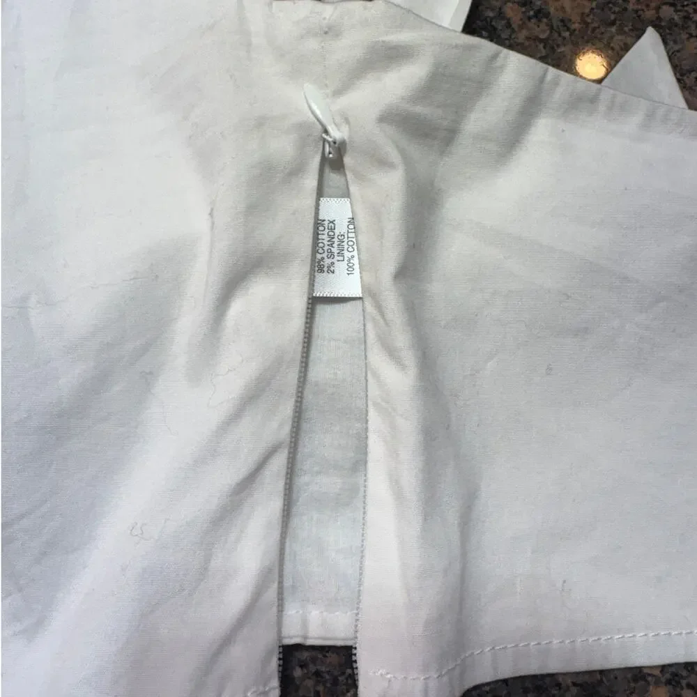 Staud 100% Cotton Halter Side Zipper Size 14 NWT - Picture 5 of 16